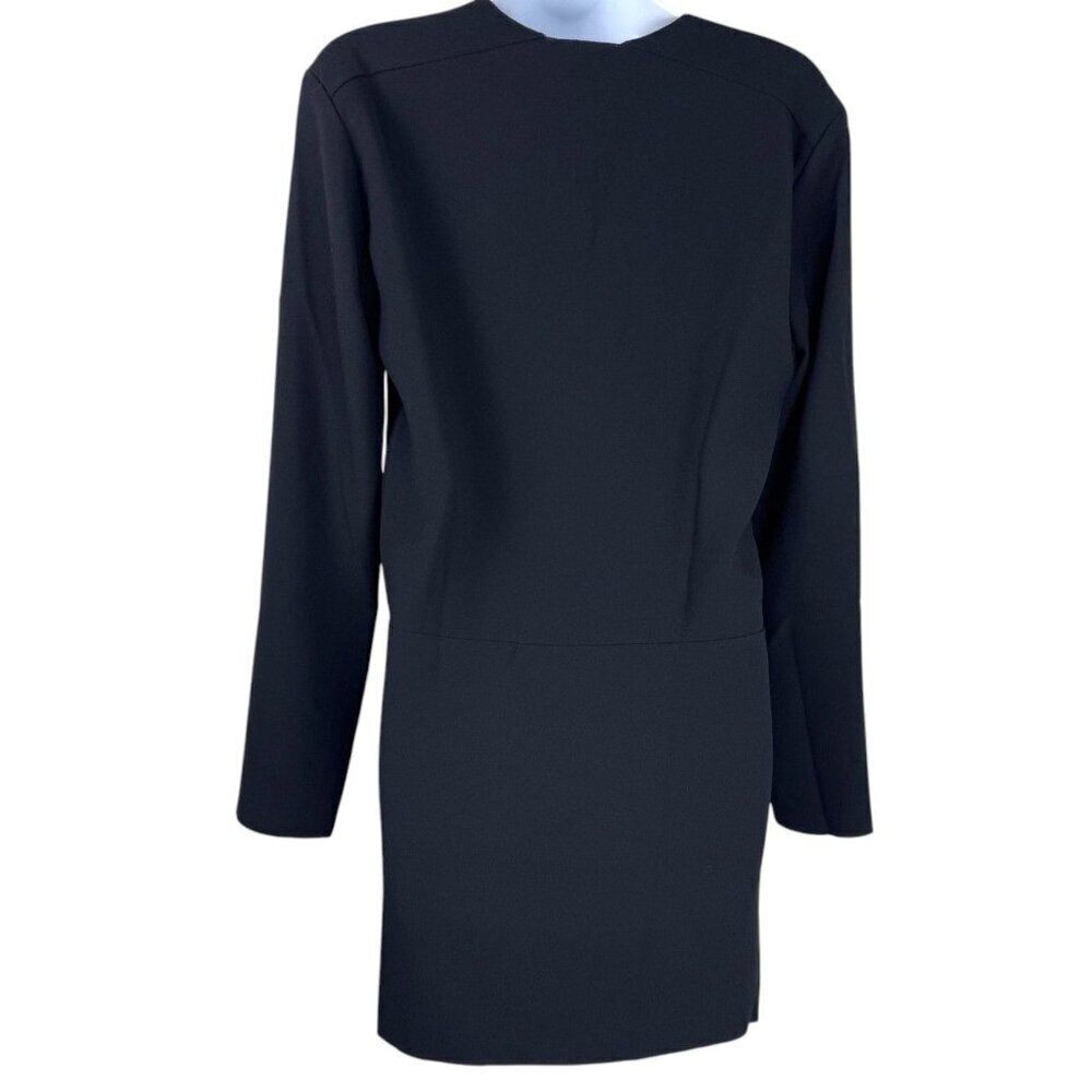 IRO Paris Norah NEW Black Mini Dress Classic Evening Party FR Size 34 (US 2/XS) - Picture 3 of 13
